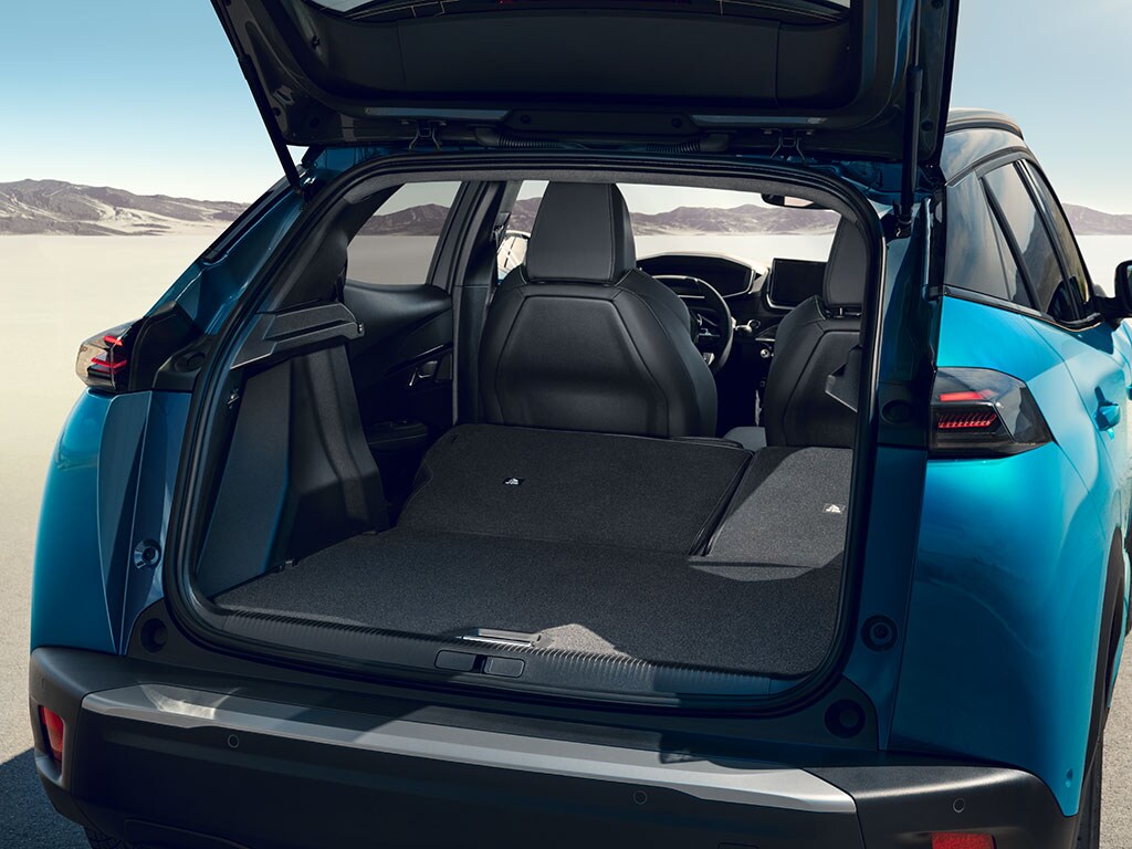 PEUGEOT E-2008 modulaire kofferbak met dubbel niveau