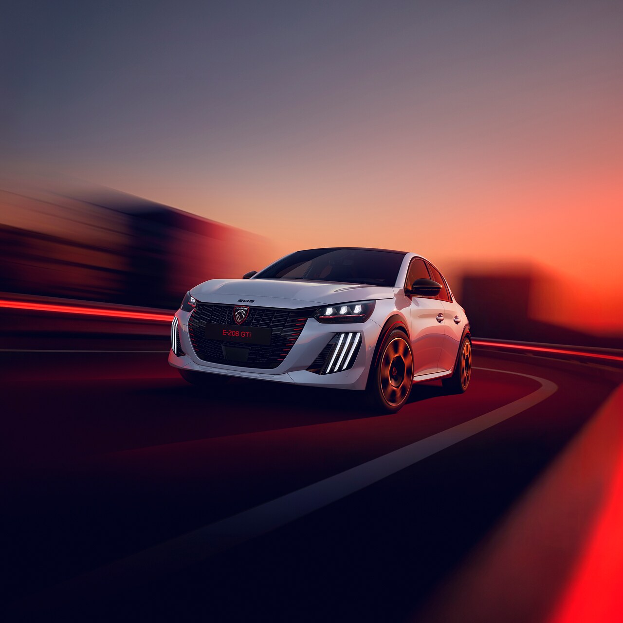 Nieuwe PEUGEOT E-208 Gti