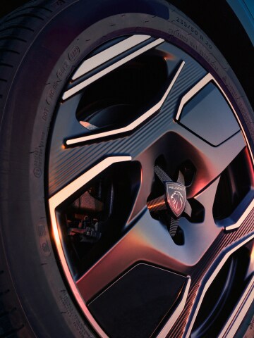 PEUGEOT E-3008 geslepen lichtmetalen velgen