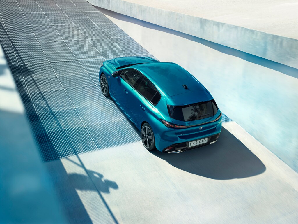 PEUGEOT 308 Plug-in Hybrid zijaanzicht